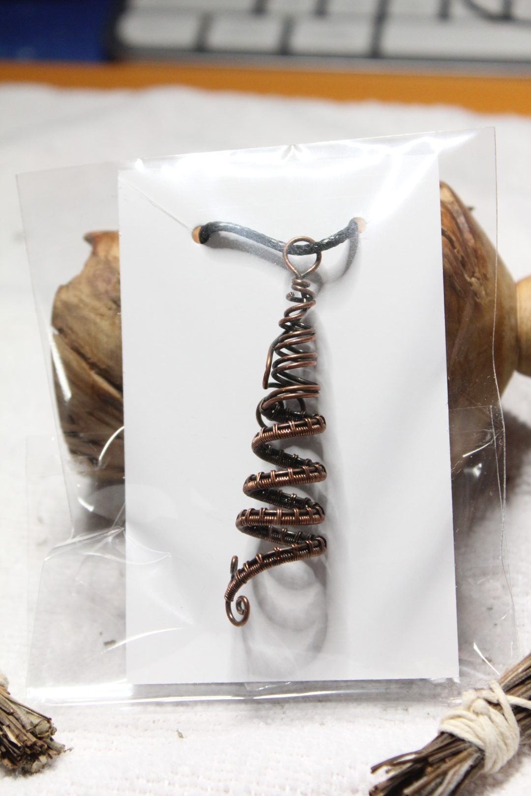 tree Handcrafted Copper Wire Wrapped Pendants