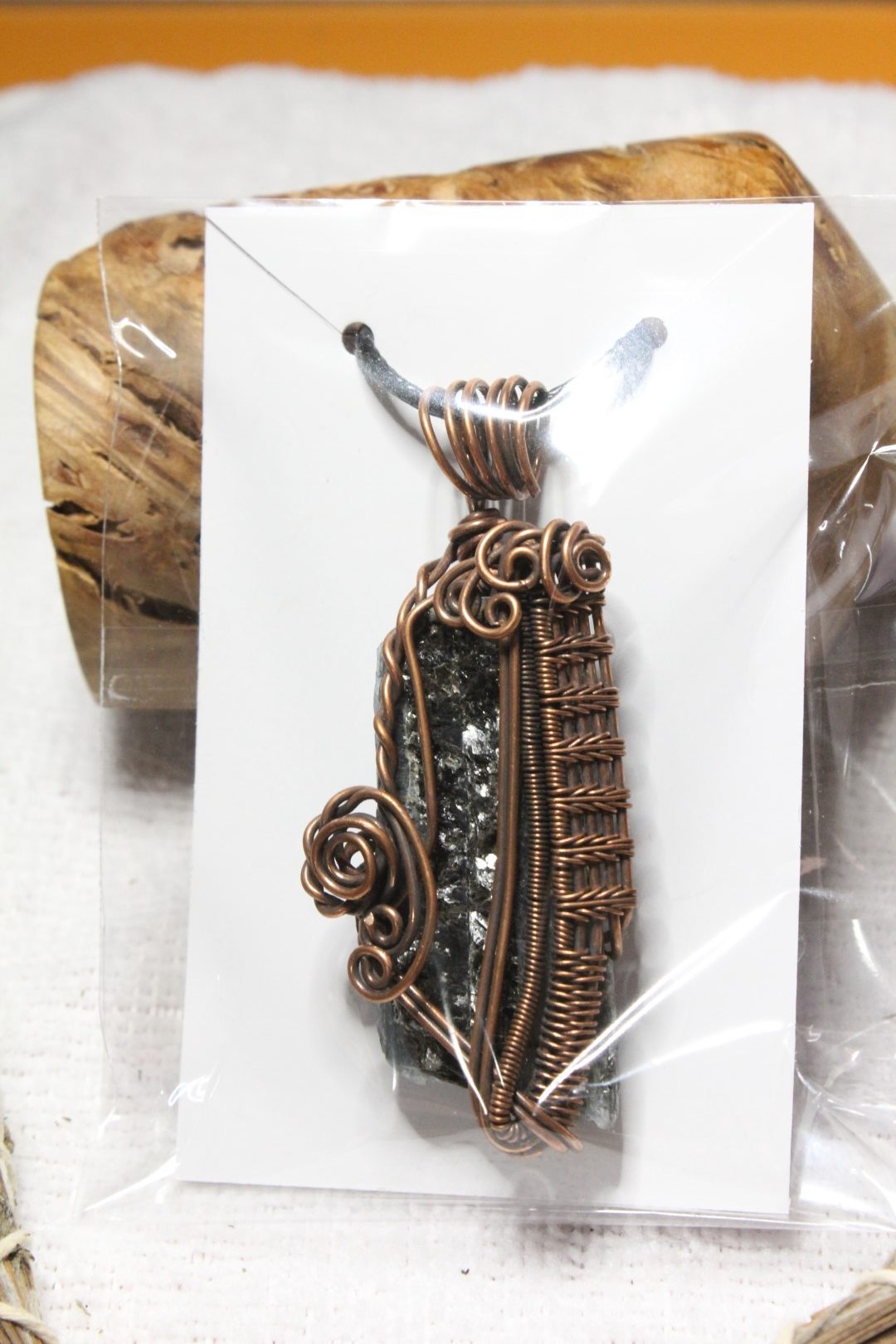 big and bold Handcrafted Copper Wire Wrapped Pendants