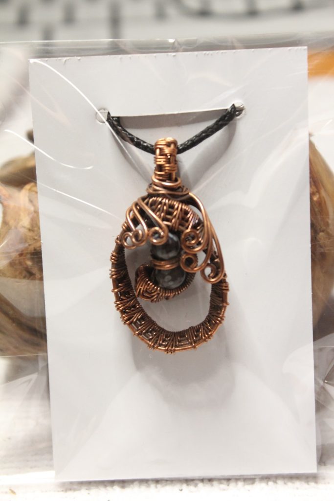Caesar's crown Handcrafted Copper Wire Wrapped Pendants