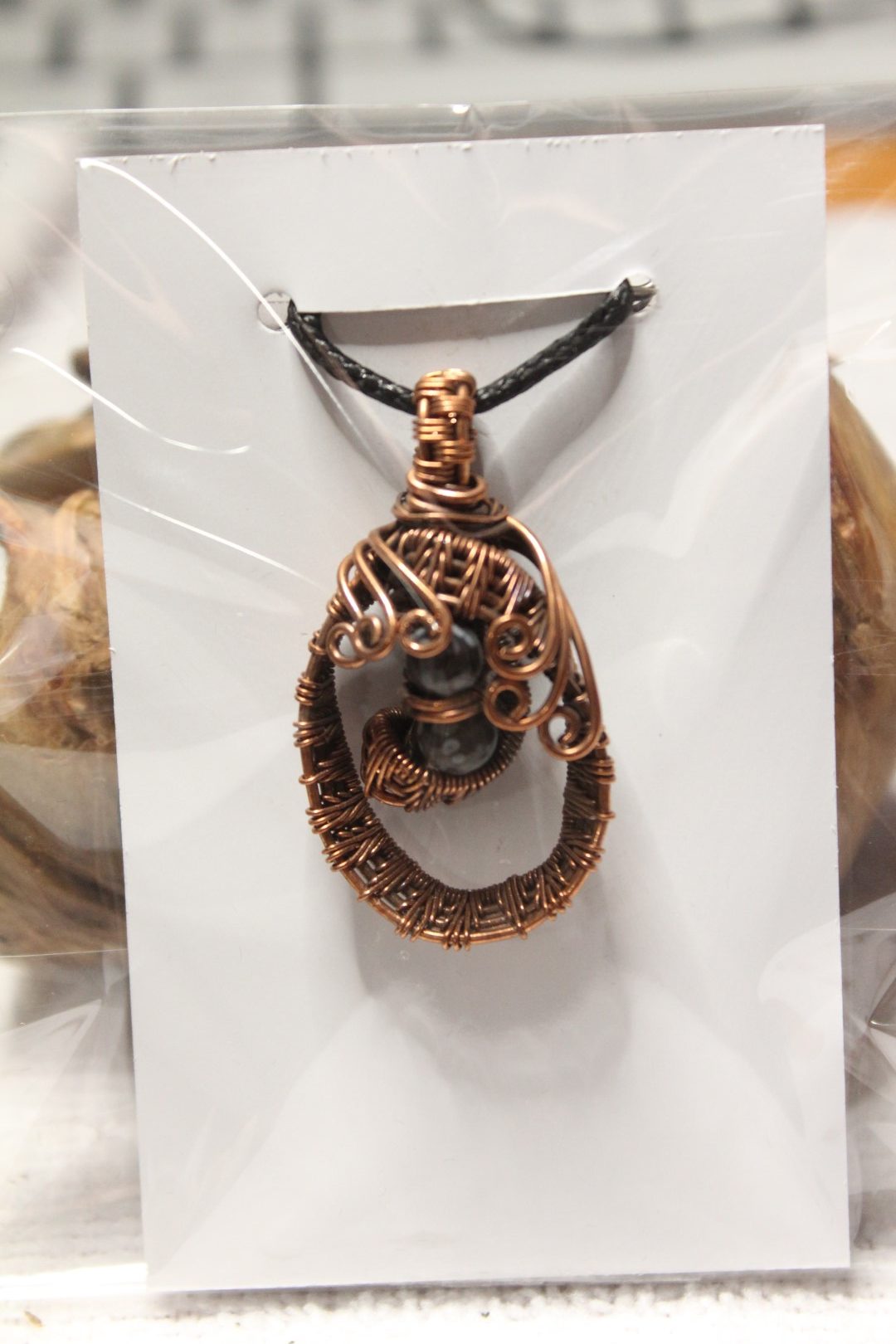 Caesar's crown Handcrafted Copper Wire Wrapped Pendants